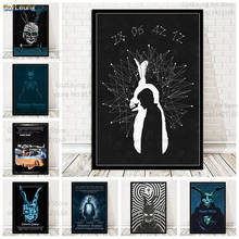 Donnie Darko-Póster de película de ciencia ficción clásica, pintura en lienzo, imágenes artísticas de pared, carteles e impresiones para decoración del hogar 2024 - compra barato