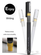 Bolígrafo de Gel de alta calidad para niños, pluma de Bola negra para escribir, suministros escolares de oficina 2024 - compra barato