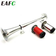 17Inch 12V Car Trumpet Air Horn Compressor Super Loud Air Hose Single Car Horn Speaker Kit for Cars Trucks Boats Motorcycles 2024 - buy cheap