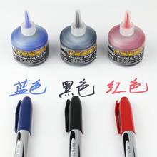 1 Bottle 50ml Refill Ink for Refilling Inks Marker Pen Black Red Blue 3 Colors 24BB 2024 - buy cheap