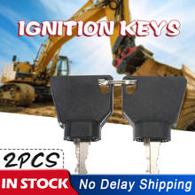 2 Pcs Ignition Start Key Switch Starter key For JCB 3CX Excavator Most JCB Machine Digger Replacement Parts 2024 - buy cheap