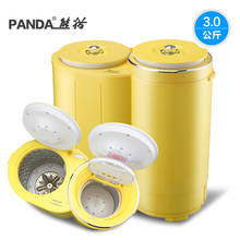 Panda-Cubo Doble para lavado y deshidratación, lavadora pequeña semiautomática integrada que inhibe bacterias, 3KG 2024 - compra barato