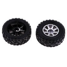 2pcs Plastic Wheel Rubber Tires for WLtoys A949   RC Car Spare Parts 2024 - buy cheap