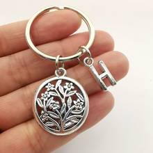 Tree Of Life Keychain Tree Of Life Key Chain Personalized Letters A-Z Keyring Gifts Jewelry 2024 - buy cheap