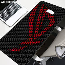Rog-mouse pad deslizante com logo, 900x400, grande, tapete antiderrapante, acessórios para jogos, computador, notebook, teclado 2024 - compre barato