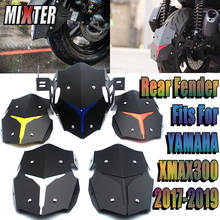 Motorcycle Aluminum Rear Mudguard Spalish Fender Mud Dust Guard Mudflap Rear Fender Fit For XMAX300 XMAX 300 2017-2019 X-MAX 300 2024 - buy cheap