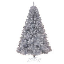 Creative Artificial Silver Christmas Tree Encryption Home Decoration Accessories Christmas Decorations For Home Tree Figurine 2024 - buy cheap