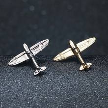 Broche de avión pequeño coreano, insignia de Pin de solapa de vuelo Jet para mujeres y hombres, traje, suéter, chal, hebilla, Collar, accesorios 2024 - compra barato