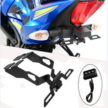 Soporte de matrícula para motocicleta, accesorios para suzuki GSXR 150, GSXS150, GSXR150, GSX-S, GSX-R, 125, 150, 2019 2024 - compra barato