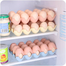 1pc 12 Rejillas Soporte De Huevos Para Refrigerador, Contenedor De