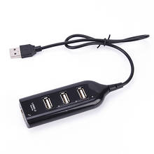 USB 2.0 High Speed 4 Ports Splitter Usb Hub Adapter For PC Laptop Computer Black And Can Only Be Used Individually 2024 - buy cheap