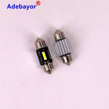 400X Festoon 31 36 39 41mm 6500K White C5W  CSP-1860 LED Canbus Car Bulb Reading Dome License Plate Door Light Auto Lamp 2024 - buy cheap