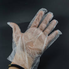 Одноразовые перчатки из пищевого пластика, 50/100 шт./набор, для ресторана, кухни, барбекю, экологически чистые перчатки для еды, для фруктов и овощей 2024 - купить недорого