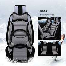 GEEAOK universal car seat cover plush For honda civic fit Accord CITY CR-V XR-V Odyssey Element Pilot URV auto goods accessories 2024 - buy cheap