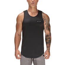 Brand Summer Sports Workout Mesh Fitness Quick Dry Vest Tank Top Men Musculation Gym Clothing Bodybuilding Sleeveless Singlets 2024 - buy cheap