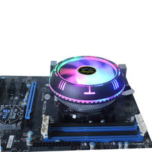 LED CPU Cooler Cooling CPU fan PC Cooling 120mm fan Radiator heatsink for LGA 775 1150 1155 11561366 X79 X99 AM3 AM4 2024 - buy cheap