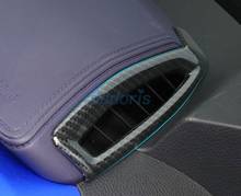 Carbon Fiber Interior Dashboard Air Vent AC Outlet Cover Trim Car Styling 2016-2018 For Toyota C-HR CHR C HR Accessories 2024 - buy cheap