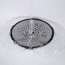 Aço inoxidável banheiro chuveiro dreno protector capa colander pia da cozinha filtro de malha captador cabelo suprimentos do banheiro 2024 - compre barato