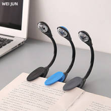 Lámpara de lectura portátil para libros, luz de lectura pequeña con Clip, creativa y práctica, para viaje 2024 - compra barato