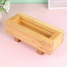 Bamboo Wooden Rectangular Sushi Press Mold Box Sushi Making Kit DIY Sushi Rice Roller Molds Sushi Kitchen Making Tools 2024 - buy cheap