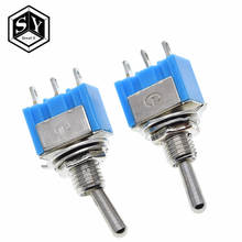 5Pcs DIY Toggle Switch ON-OFF-ON / ON-OFF 3Pin 3 Position Latching MTS-103 MTS-102 AC 125V/6A 250V/3A Power Button Switch Car 2024 - buy cheap