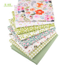 Tela de algodón de sarga estampada, serie Floral, para costura artesanal, acolchado, Material para ropa de cama de bebé y niño 2024 - compra barato