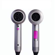 Secador de cabelo iônico profissional, 2 em 1, escova de ar quente, secador iônico negativo para salão de beleza 2024 - compre barato