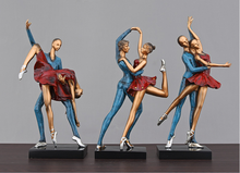 Creative ballet dancer statue resin craft desktop sculpture cabinet living room furnishings home decoration a0733 2024 - buy cheap