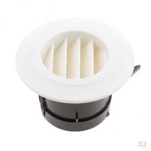 2 Pieces RV Trailer Interior Side Roof Air Exhaust Vent Ventilation Outlet 2024 - buy cheap