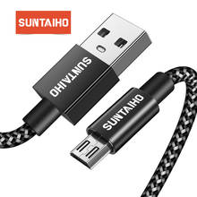 Suntaiho Micro USB Cable Fast Charging Cable Micro USB 2.4A for Samsung Huawei Xiaomi Redmi LG phone Charger Cable Microusb Cord 2024 - buy cheap