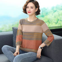 New summer o-neck oversize Sweater Pullover Women 2021 elegant female loose hollow out Knitted top Basic Sweaters pull 2024 - buy cheap