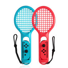 1 Pair For Nintend Switch Joy-con ABS Tennis Racket Handle Holder for Nitendo Switch NS Tennis ACES Game Player Game Accessories 2024 - buy cheap