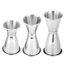 Stainless Steel Double Cup Bar Cocktail Jigger Shot Wine Measuring Cup 2024 - buy cheap