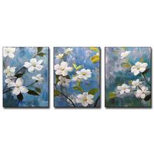 3 Panel Abstract Canvas Oil Painting Hand Drawn Modern Home Wall Decor Paintings Large Size Art Showpieces For Living Room Decor 2024 - buy cheap