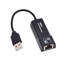 Adaptador Ethernet USB 2,0, tarjeta de red a RJ45 Lan para Win7/Win8/Win10, ordenador portátil, Ethernet para AMAZON FIRE TV 3 o STICK GEN 2 2024 - compra barato