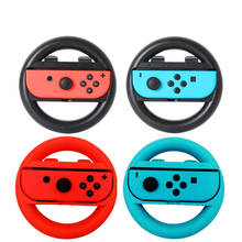 Kit de accesorios para Nintendo Switch, funda de silicona con empuñaduras, con rueda de dirección, para Joy-con 2024 - compra barato