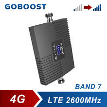 Goboost lte 2600 mhz celular sinal impulsionador 4g telefone celular repetidor banda 7 amplificador de rede 2024 - compre barato