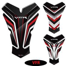 3D Carbon-look Motorcycle Tank Pad Protector Decal Stickers Case for HONDA VFR800 VFR800X VFR1200F VFR1200X VFR400  Tank 2024 - buy cheap