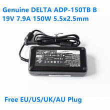 Adaptador de fonte de alimentação para laptop, fonte de energia genuína 19v, 7.9a, 150w, delta 74b, para asus dirigir, vx7, g53sx, g73s, g74, gs 2024 - compre barato