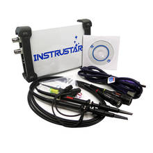 Osciloscopio Digital portátil basado en PC ISDS210A, 2 canales, 40M, 100 MS/s, analizador FFT, envío gratis 2024 - compra barato
