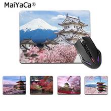 MaiYaCa Japan Temple Cherry blossom Sceneary Comfort Mouse Mat Gaming Mousepad Top Selling Wholesale Gaming Pad mouse 2024 - buy cheap