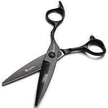 Pet shears willow scissors single-edged double-edged stainless steel 440C hairdressing scissors sliding shears fat cut 2024 - buy cheap
