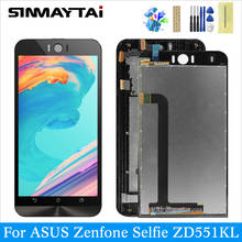 For ASUS ZenFone Asus ZenFone Selfie ZD551KL Z00UD lcd display digitizer touch screen replacement Parts black ASUS ZD551KL lcd 2024 - buy cheap