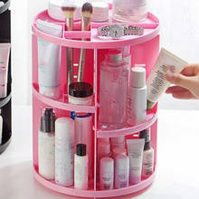 360 Degree Rotation Cosmetics Storage Box Spinning Detachable Lipstick Lotion Cream Organizer 2024 - buy cheap