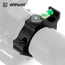 ohhunt Hunting 25.4mm 30mm 34mm Scope Tube Bubble Level with Compass Scope Laser Sight Alloy Mounts 2024 - buy cheap