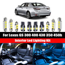 For Lexus GS 300 400 430 350 450h 250 200t GS300 GS400 GS430 GS450h GS250 GS200t 1991-2018 Canbus Car LED Interior Light Bulbs 2024 - buy cheap
