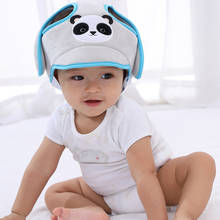 Gorro de seguridad para bebé, sombrero protector anticolisión, suave y cómodo, seguridad y protección para la cabeza ajustable 2024 - compra barato