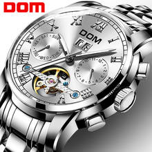 Mechanical Watches Sport DOM Watch Men  Waterproof Clock Mens Brand Luxury Fashion Wristwatch Relogio Masculino  rolex_watch 2024 - buy cheap