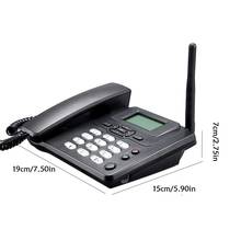 Новейший GSM900 1800 МГц Поддержка SIM фиксированный беспроводной GSM Настольный телефон sim-карта мобильный домашний офис Настольный телефон 2024 - купить недорого