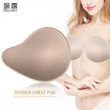 1 Pair Sponge Breast Forms Pad Spiral Shape Fake Boobs Enhancer Bra Padding Inserts XL For Swimsuits Crossdresser D30 2024 - buy cheap